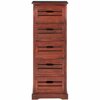 Safavieh Sarina 5 Drawer Cabinet - Cherry AMH5714D